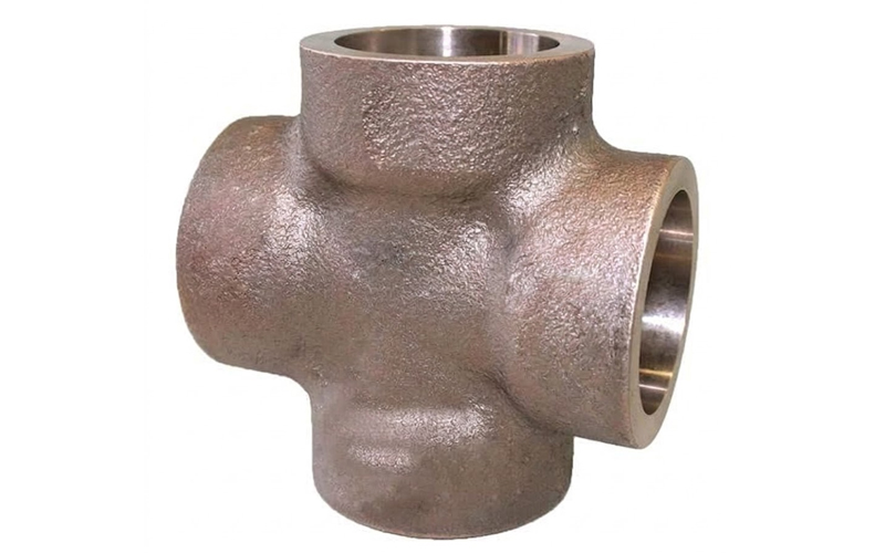 90/10 Copper Nickel Socket Weld Cross Manufacturer