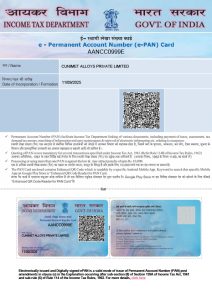 pan card cunimetalloys pvt ltd 2