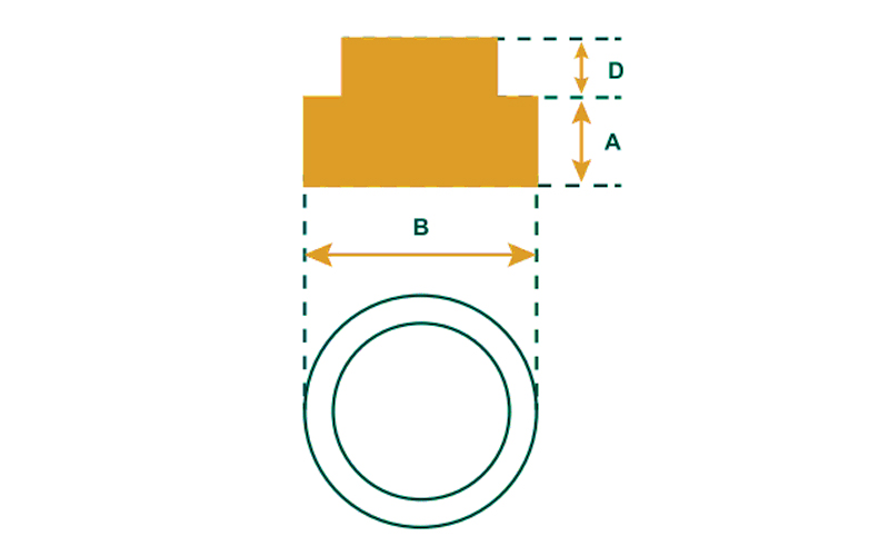 90/10 Copper Nickel Plug Drawing