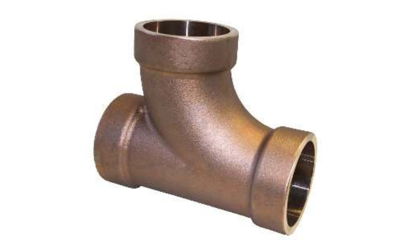 90/10 Copper Nickel Socket Weld Long Turn Single Sweep Tee Manufacturer
