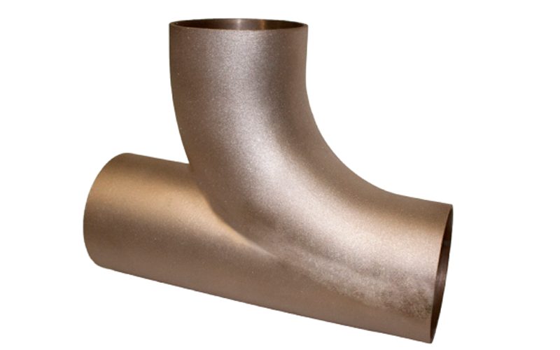 Copper Nickel Long Turn Single Sweep Tee Manufacturer – NAVSEA DWG 810-1385880
