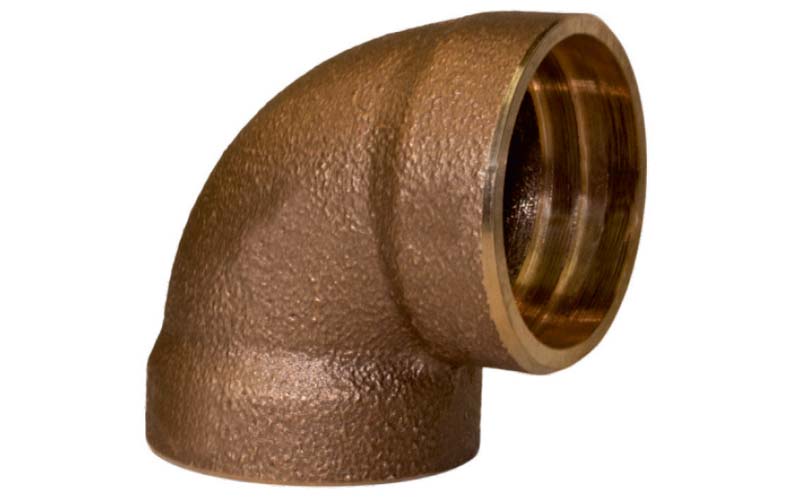 Silver Braze 90 Degree Short Radius Elbow | MIL-F-1183 Bronze Fittings Manufacturer