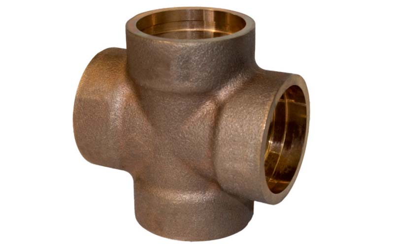 Silver Braze Cross | MIL-F-1183 Bronze Fittings Manufacturer