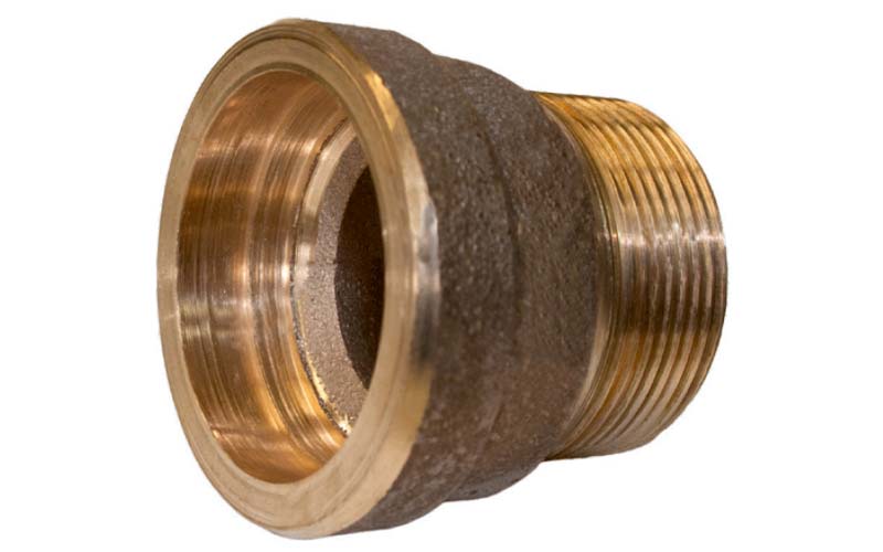 Silver Braze Male Pipe Thread Adapter | MIL-F-1183 Bronze Fittings